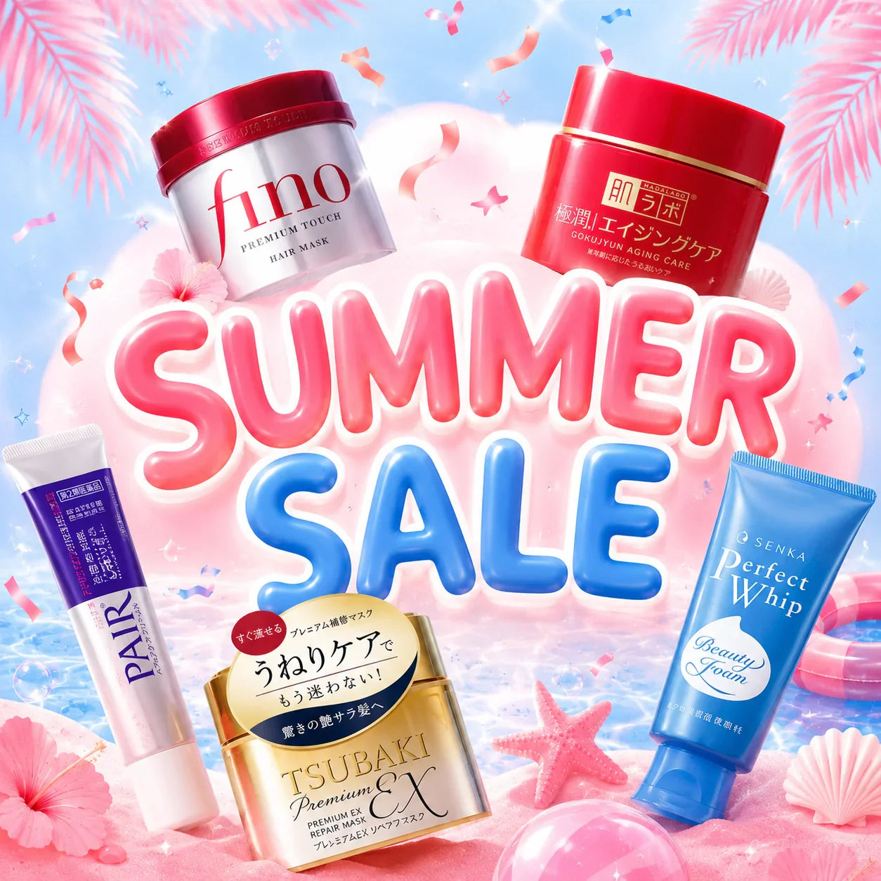 Summer Beauty Sale: Buy 3, Get 1 FREE This July