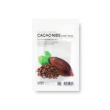 TENZERO SOLUTION Hydrating Cacao Nibs Sheet Mask 25ml