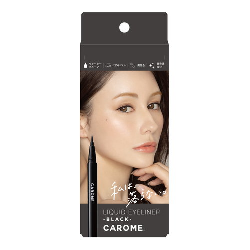 CAROME. Waterproof Liquid Eyeliner Black 0.5ml