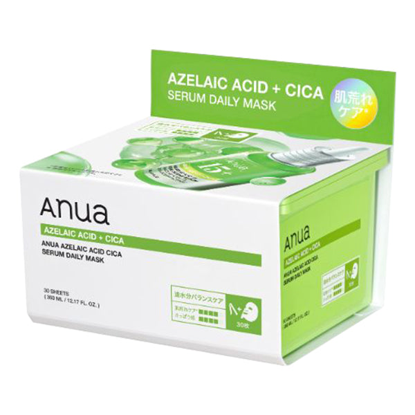 [JAPAN Version]ANUA Azelaic Acid + Cica Serum Daily Mask 30 Sheets