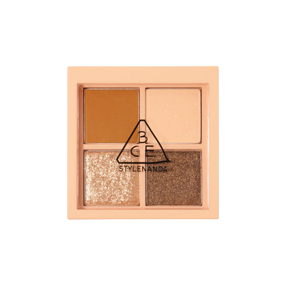 3CE Mini Multi Eye Color Palette  Almond Fudge