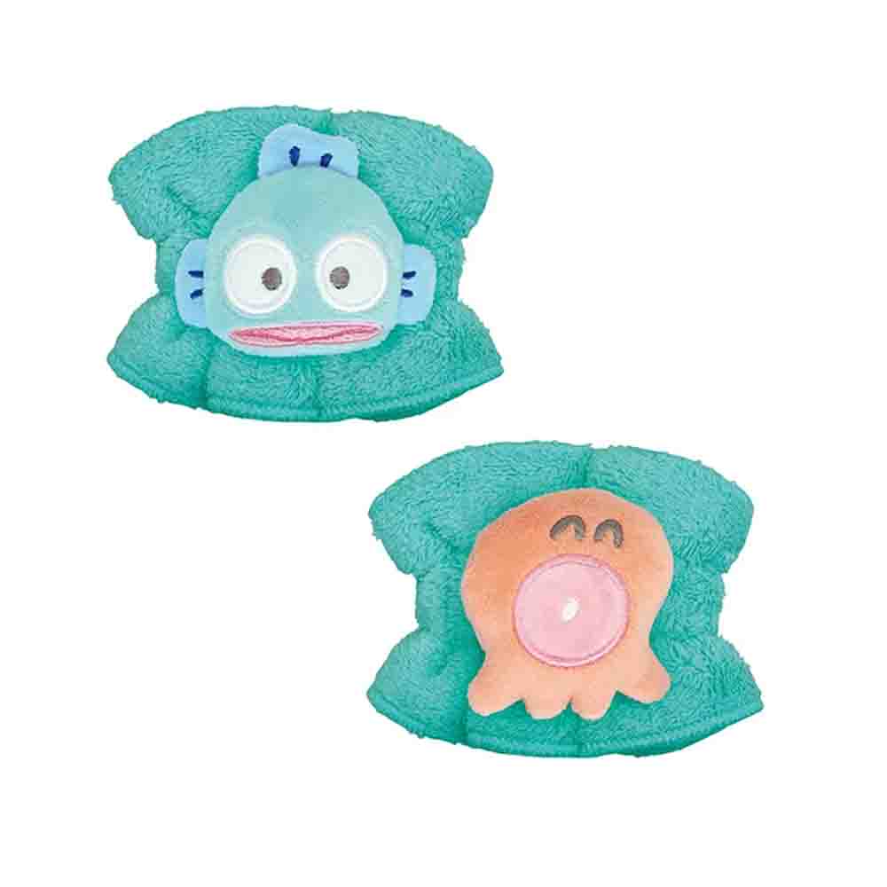 SANRIO Absorbent Wristbands Set of 2 for Both Hands-Hungyodon & Sayuri