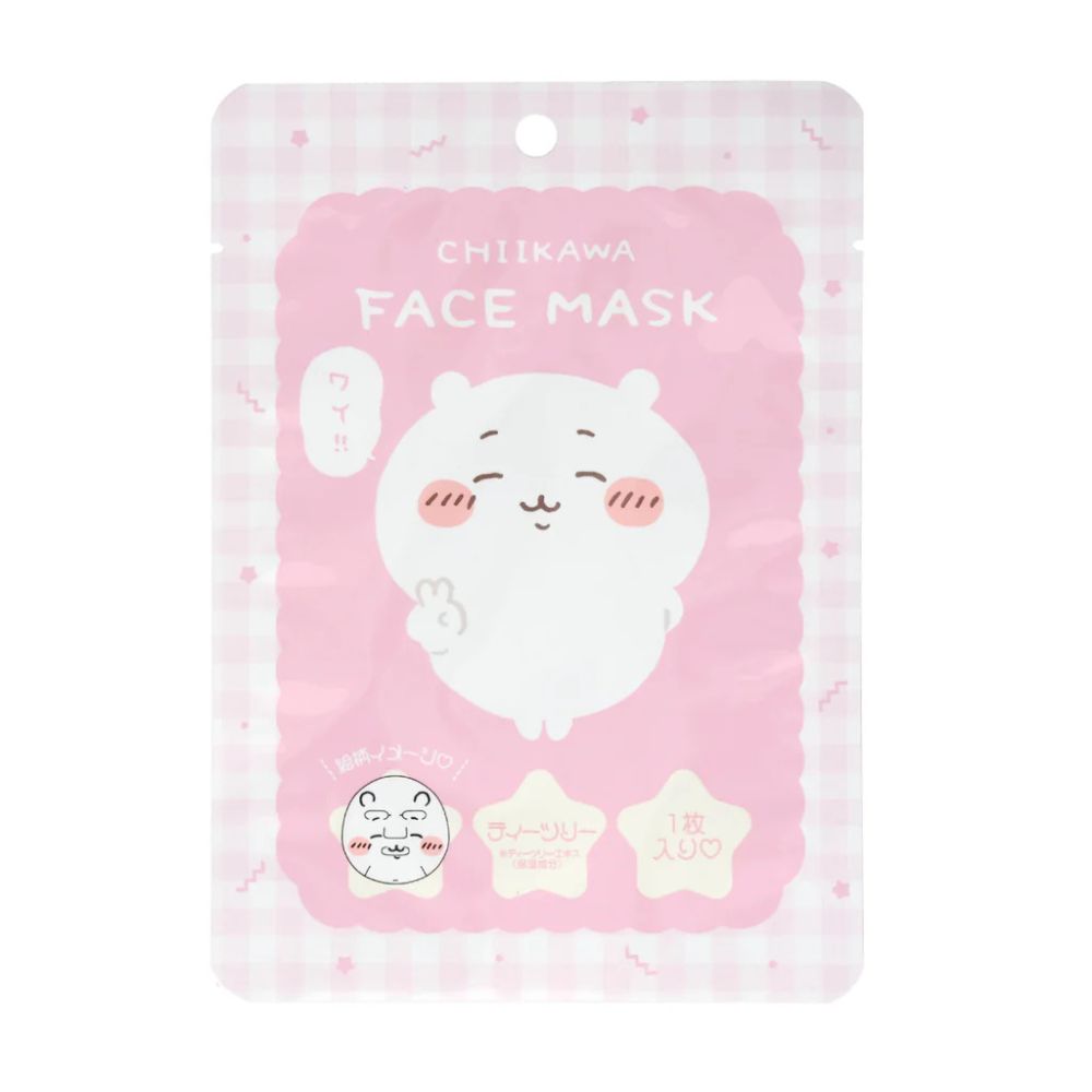 SHOBIDO Chiikawa Expression Tea Tree Derivative Moisturizing Mask Mask(Chiikawa)