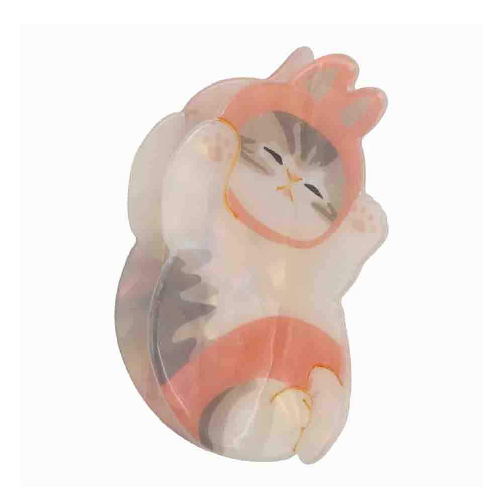 Mofusand Pearl Acrylic Hair Claw Clip - Cat : Rabbit Baby Nyan