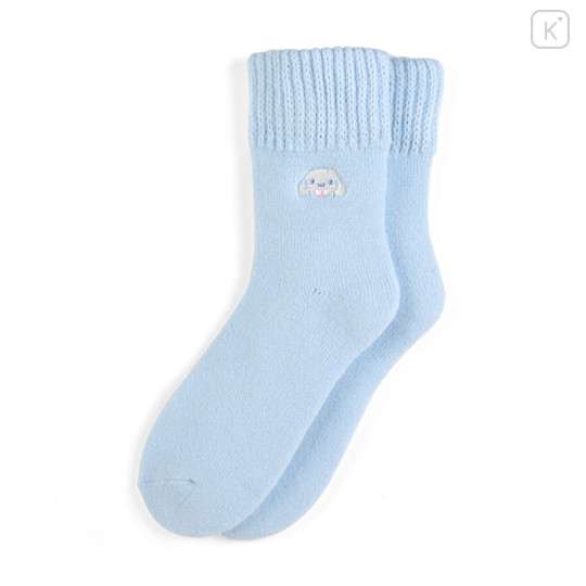 SANRIO Adult Knit Embroidery Socks(23-25cm)-Pochacco