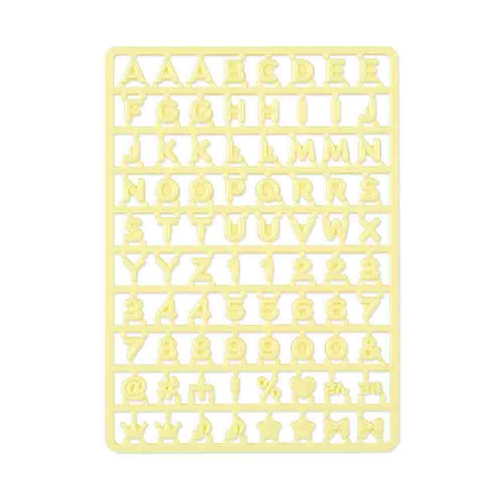 SANRIO Custom Alphabet Parts - Yellow