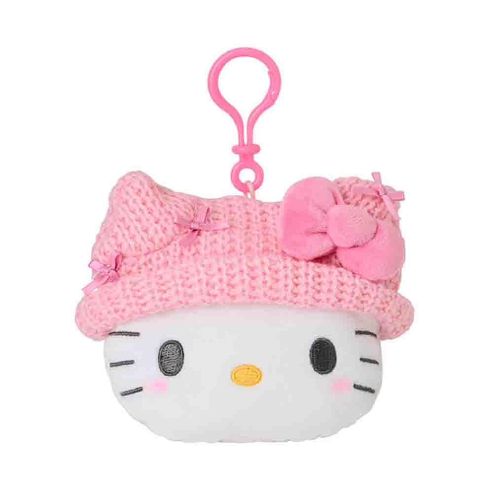 SANRIO Face Shaped Mini Pouch - Hello Kitty