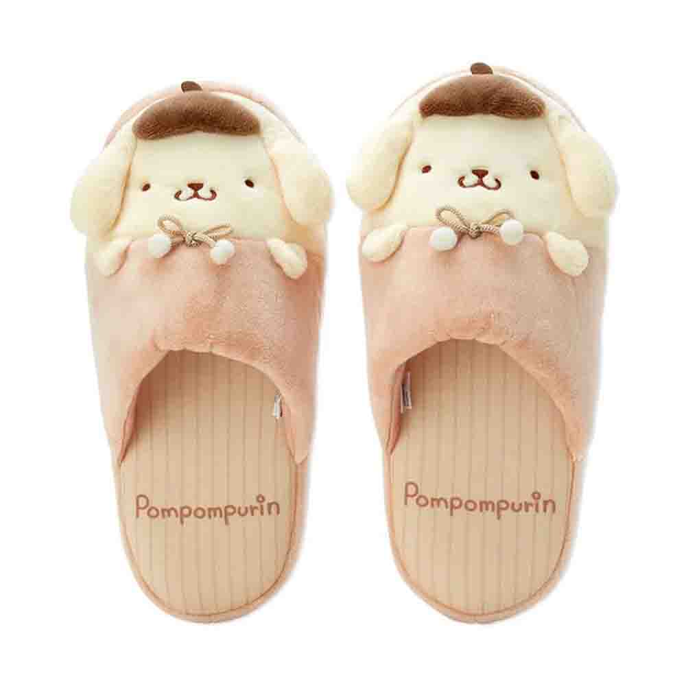 SANRIO Character Room Slippers-Pompompurin (Size:Women 25cm)