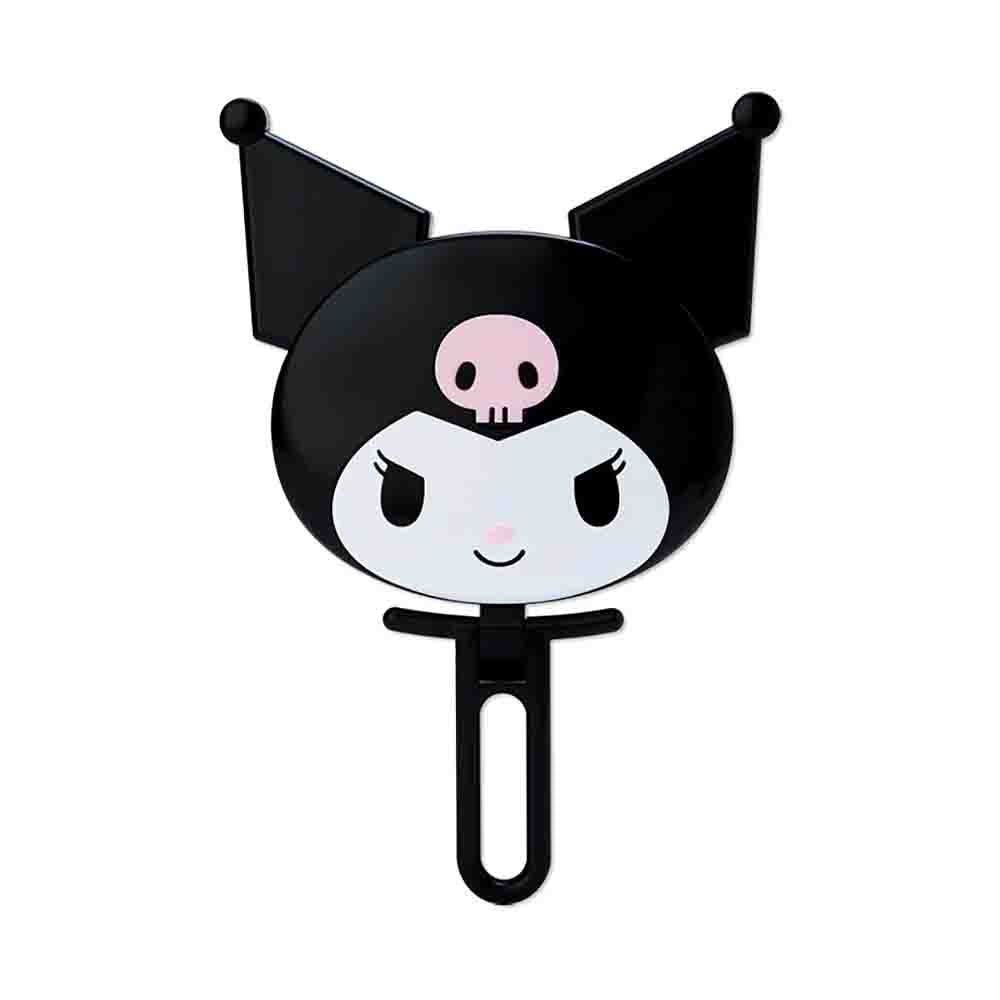 SANRIO Face Shape Hand Mirror-Kuromi