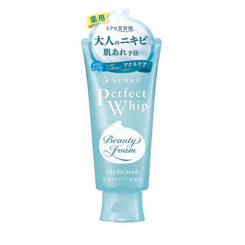 [New Version]SHISEIDO SENKA Perfect Whip Acne Care Face Cleansing Foam 120g