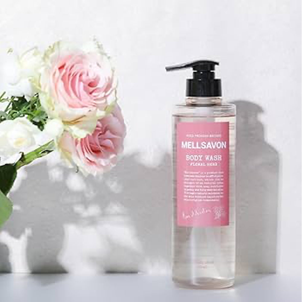 MELLSAVON Body Wash Floral Herb 460ml