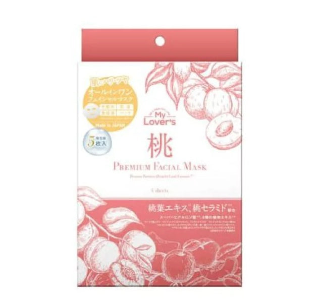 Infinity MyLover's Peach Premium Facial Mask 5 sheets