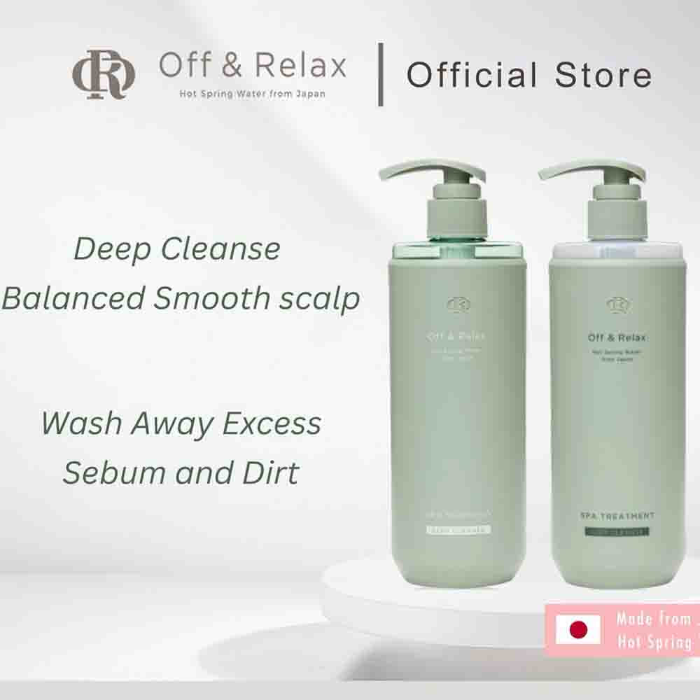 OFF & RELAX Spa Deep Cleanse Shampoo & Treatment Set 460ml+460ml