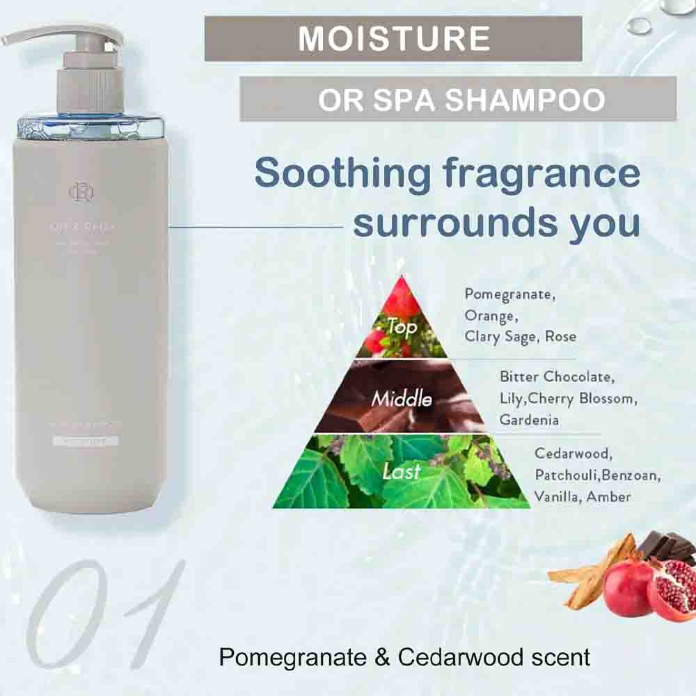 OFF & RELAX Hot Spring SPA Moisturising Shampoo - 460ml