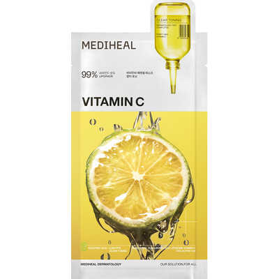 [JAPAN VERSION]MEDIHEAL Vitamin C Essence Mask Clear Toning 1Pcs
