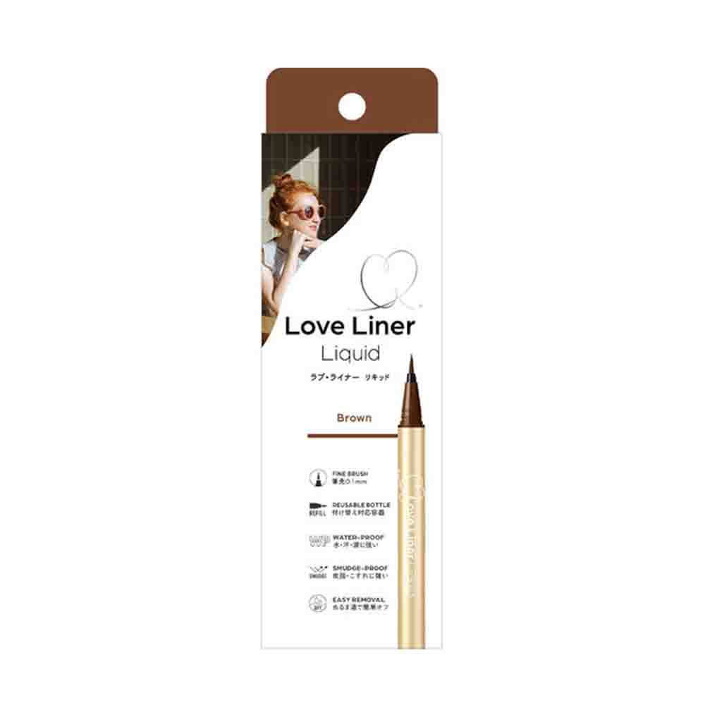 [NEW VERSION]LOVE LINER Waterproof Liquid Eyeliner - Brown