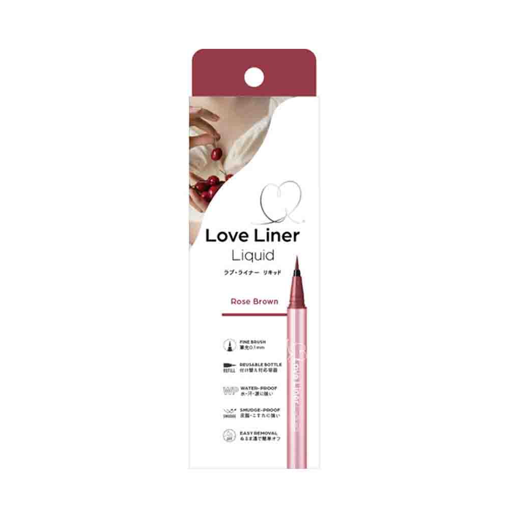 [NEW VERSION]LOVE LINER Waterproof Liquid Eyeliner - Rose Brown