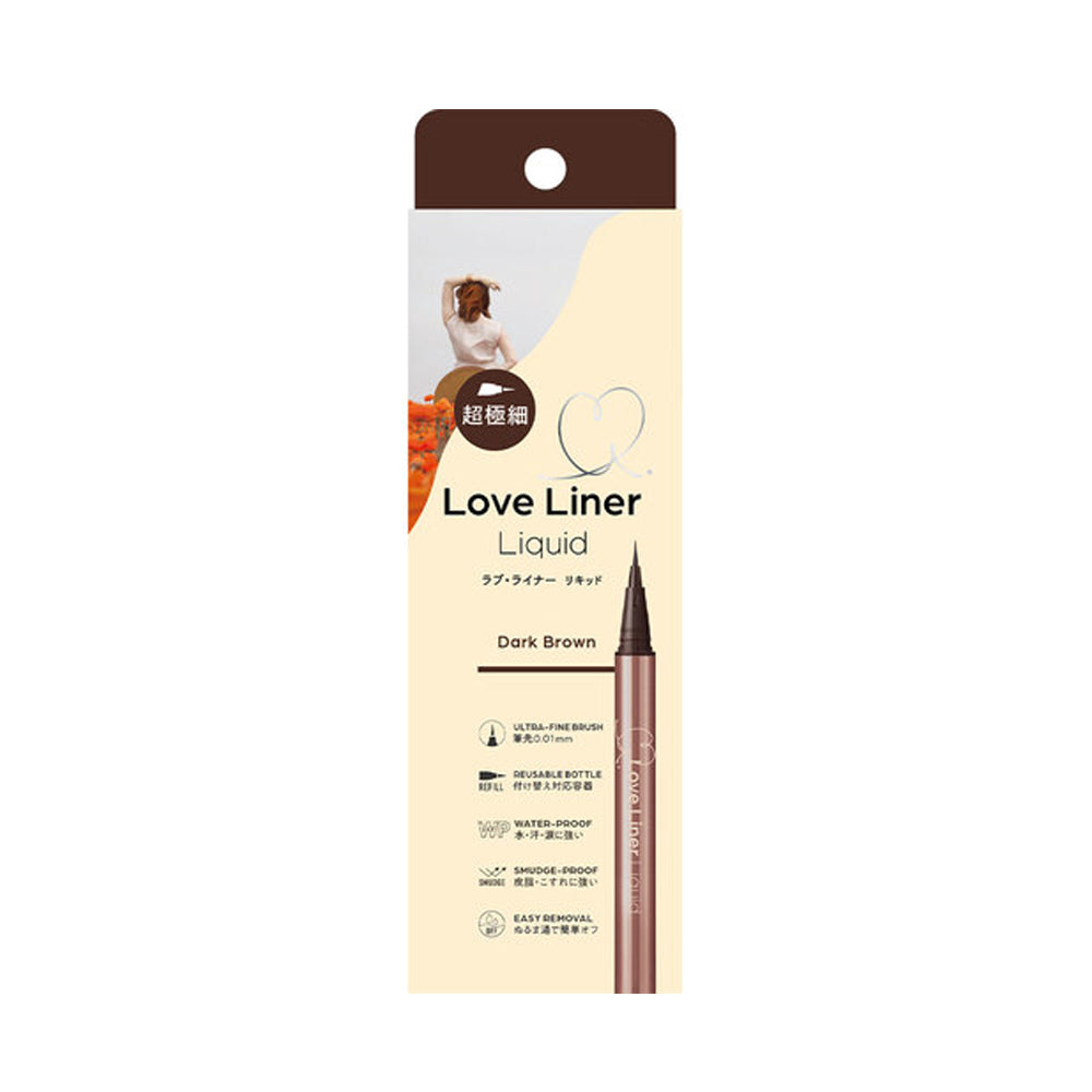 [NEW VERSION]LOVE LINER Waterproof Liquid Eyeliner - Dark Brown