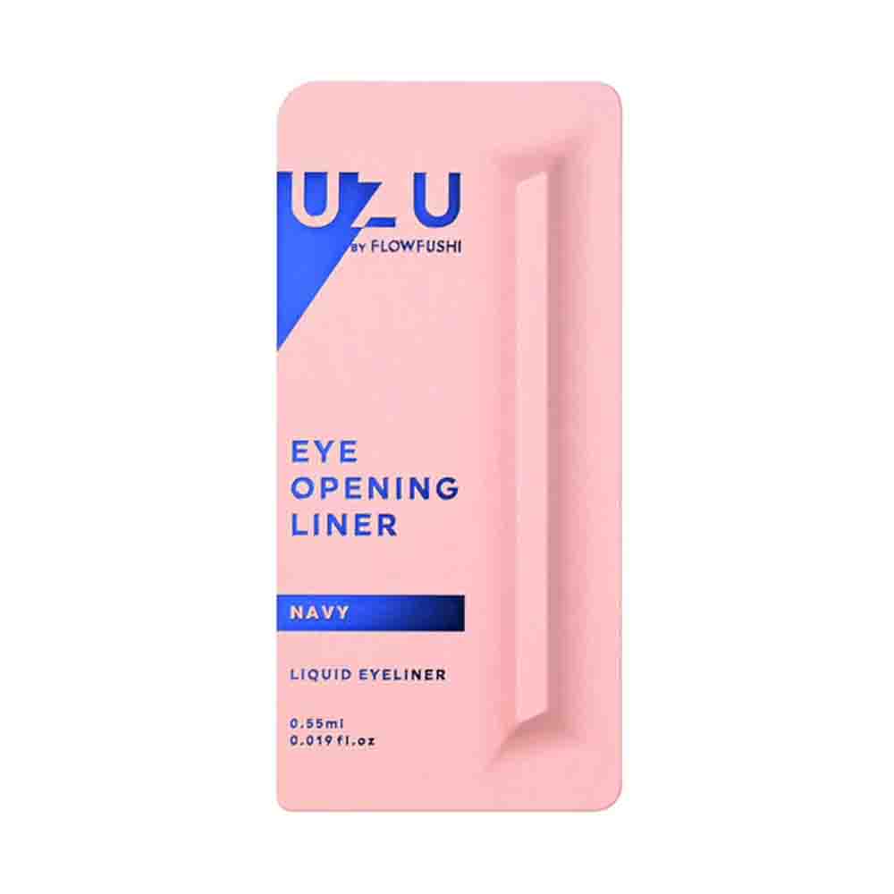 UZU By FLOWFUSHI Eye Opening Liner Liquid Eyeliner (Navy) 0.55ml