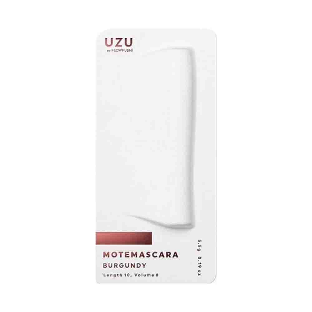 UZU By FLOWFUSHI Mote Waterproof Mascara-BURGUNDY