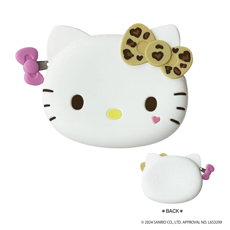 SANRIO Hello Kitty 90s Silicone Pouch Leopard