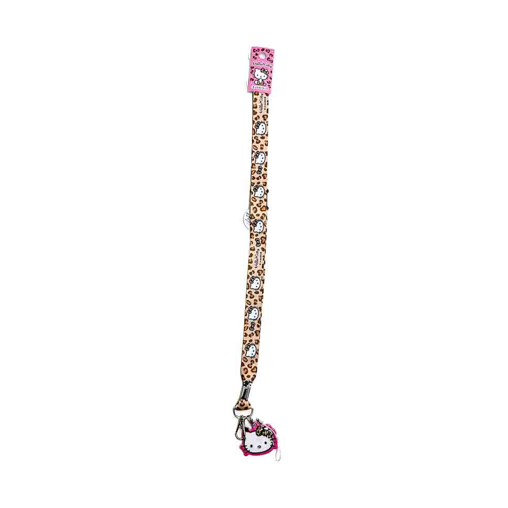 SANRIO Hello Kitty 90s Neck Strap Leopard