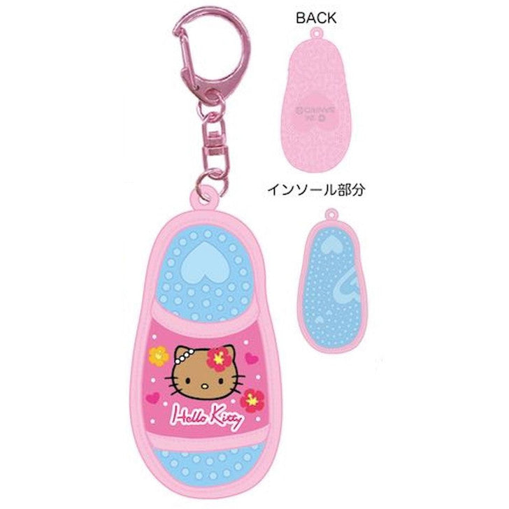 SANRIO Hello Kitty Mini Sandal Keychain Suntanned