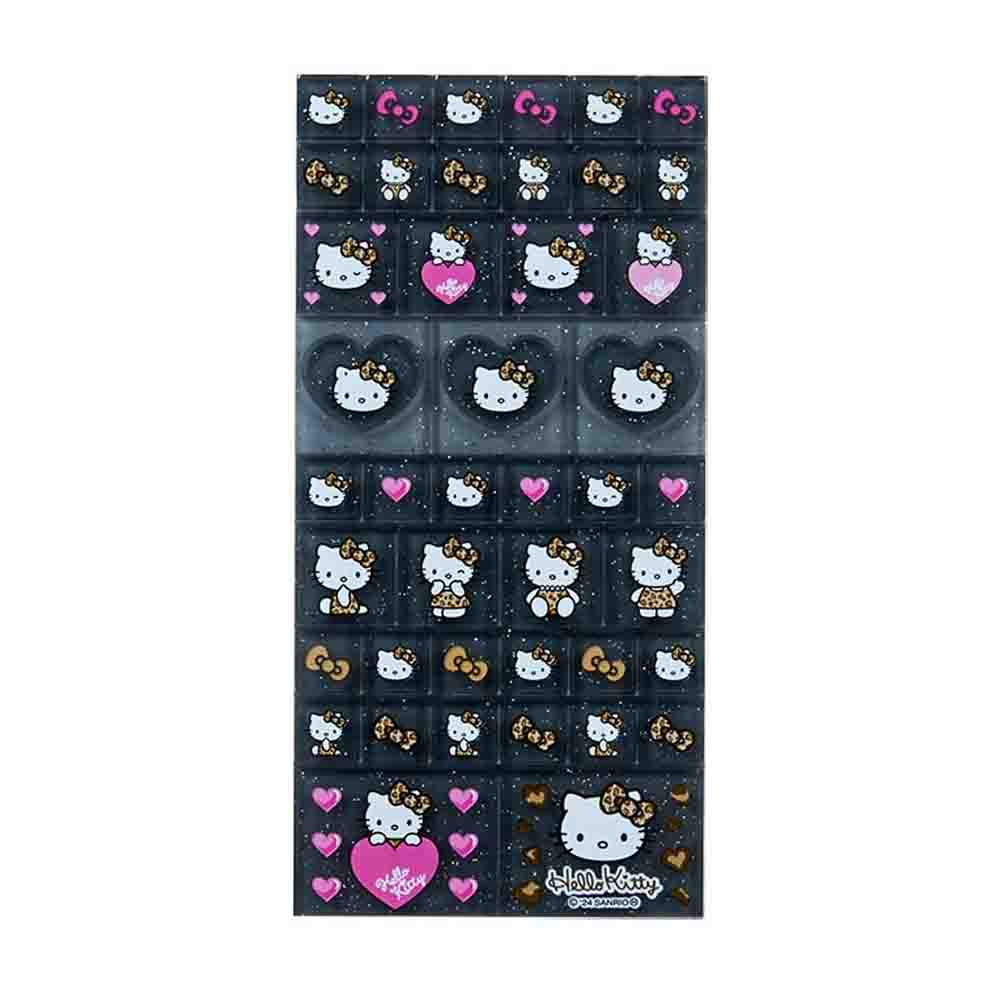 SANRIO 90s Tile Sticker - Hello Kitty / Gogo Gal Collection Leopard