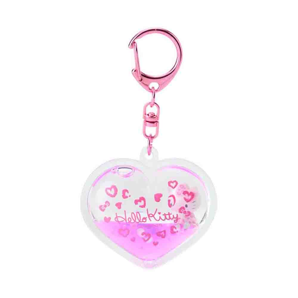 SANRIO Gal Dome Keychain - Hello Kitty / Gogo Gal Collection Leopard Pink