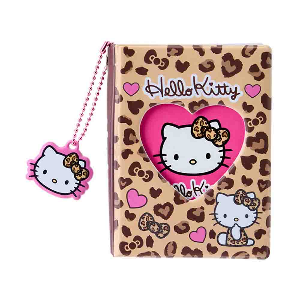 SANRIO 90s Collect Card Album - Hello Kitty / Gogo Gal Collection Leopard