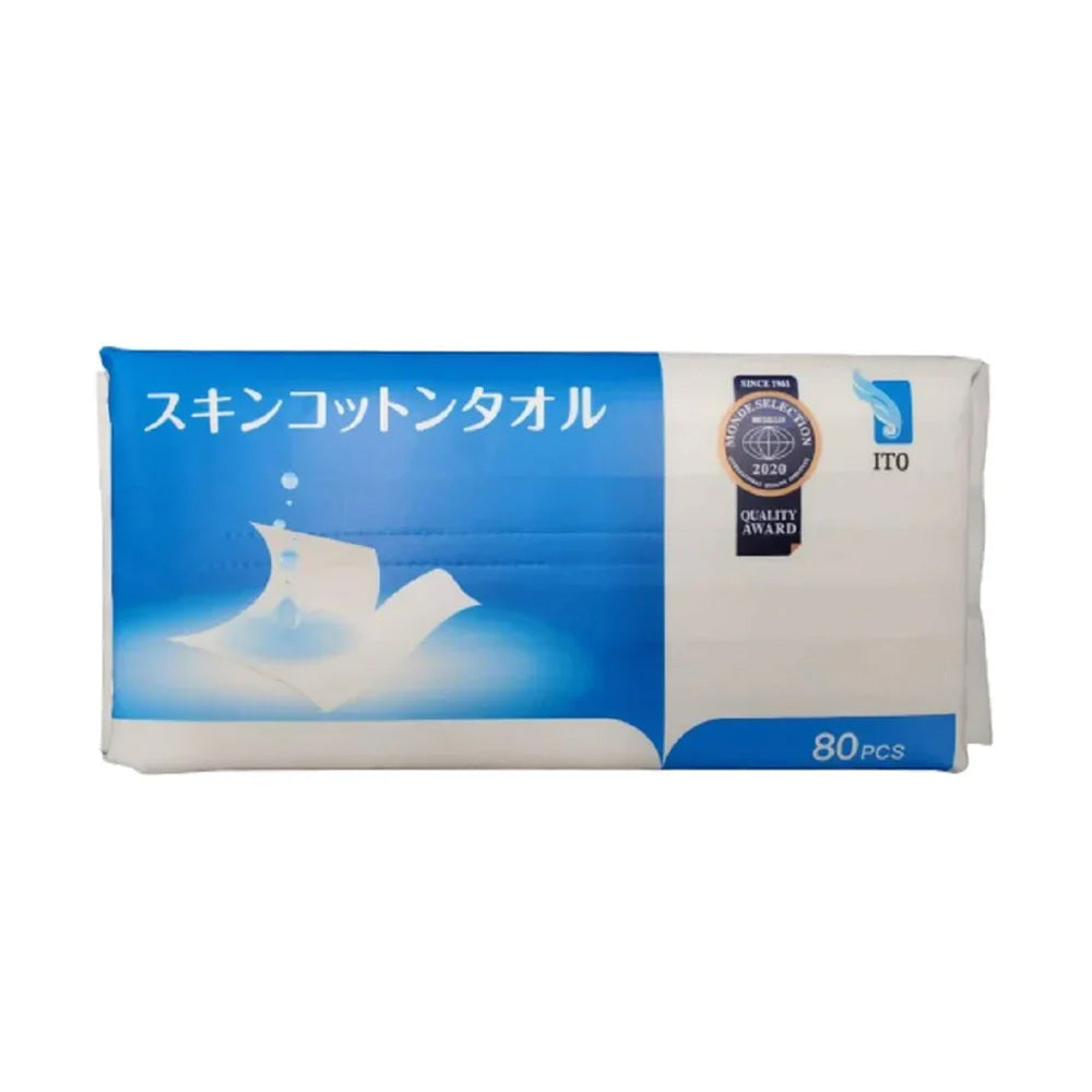 ITO Disposable Facial Cotton Towel 80 Sheets