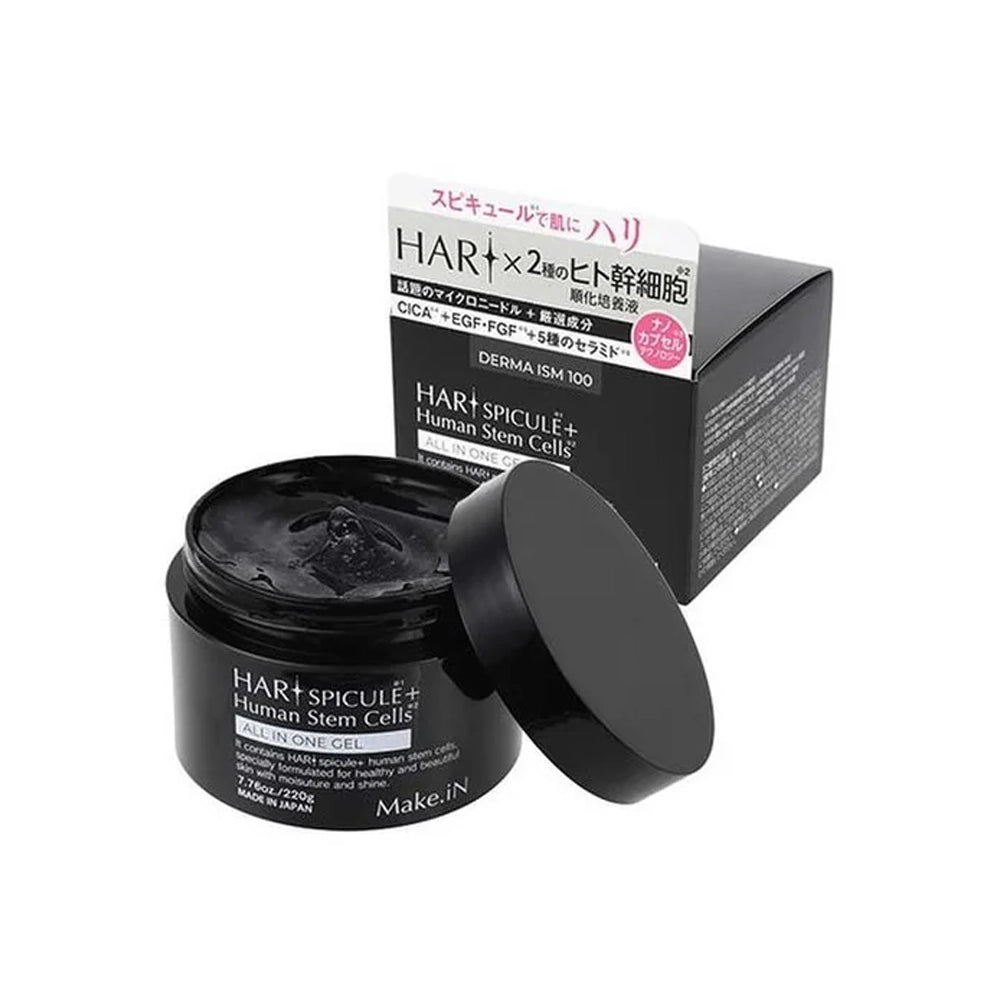 Taisei Yakuhin Make.In DERMA ISM 100 HARI SPICULE Human Stem Cells All in One Gel 220g