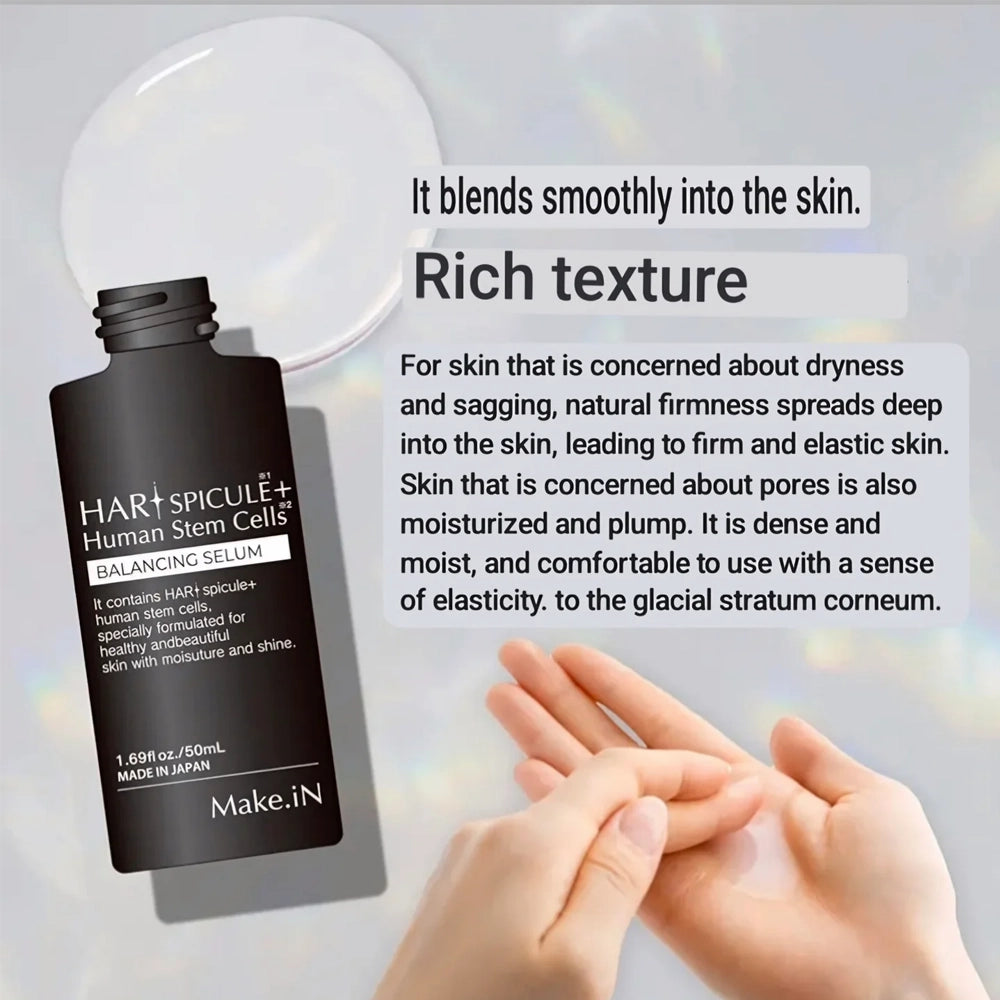 Taisei Yakuhin Make.In DERMA ISM 100 HARI SPICULE Human Stem Cells Balancing Serum 50ml