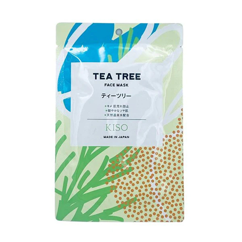 KISO Tea Tree Facial Sheet Mask 20g