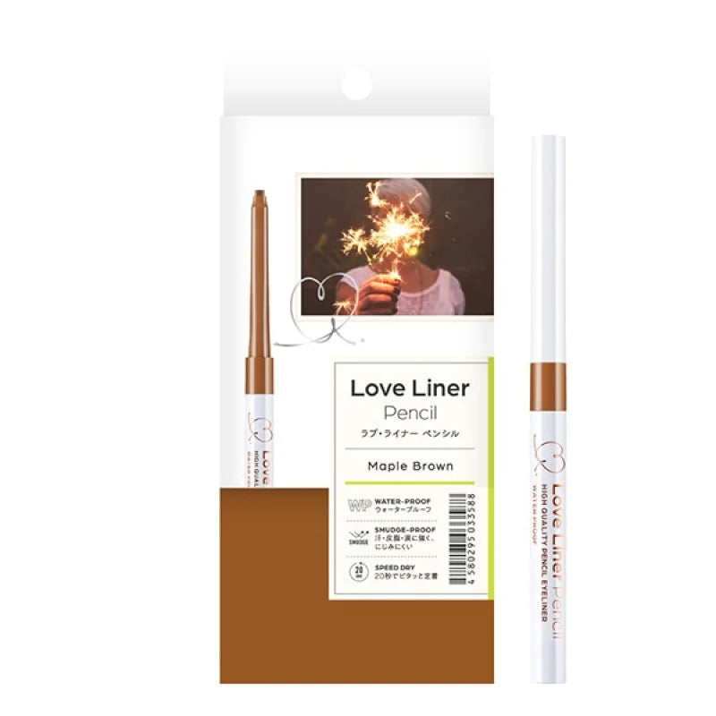 LOVE LINER Waterproof Cream Pencil Eyeliner - Maple Brown [New Version]