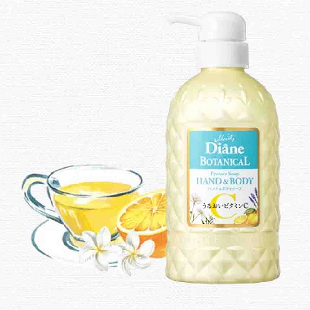 Diane Botanical Hand and Body Soap (Citrus & White Tea Fragrance) 500ml