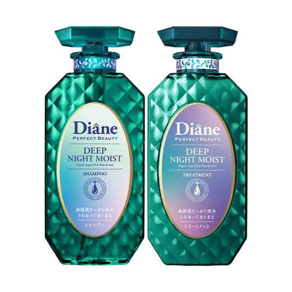 Diane Perfect Beauty Deep Night Moist Shampoo & Treatment [Limited Set]