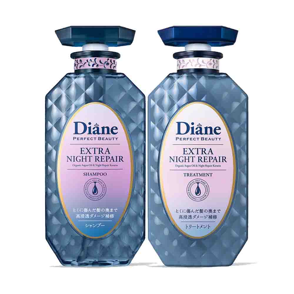 [Limited Set]Diane Perfect Beauty Night Repair Shampoo & Treatment