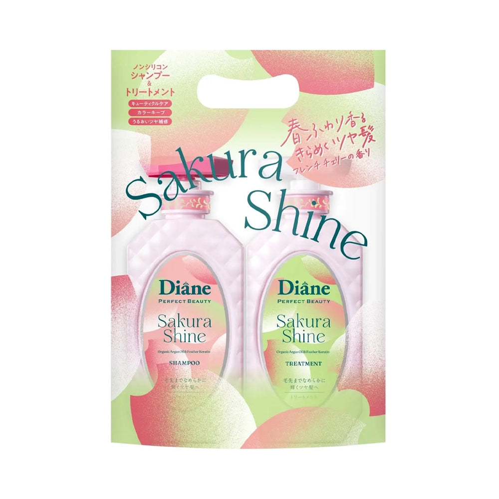 Diane Perfect Beauty Sakura Shine Repair Shampoo & Treatment Set