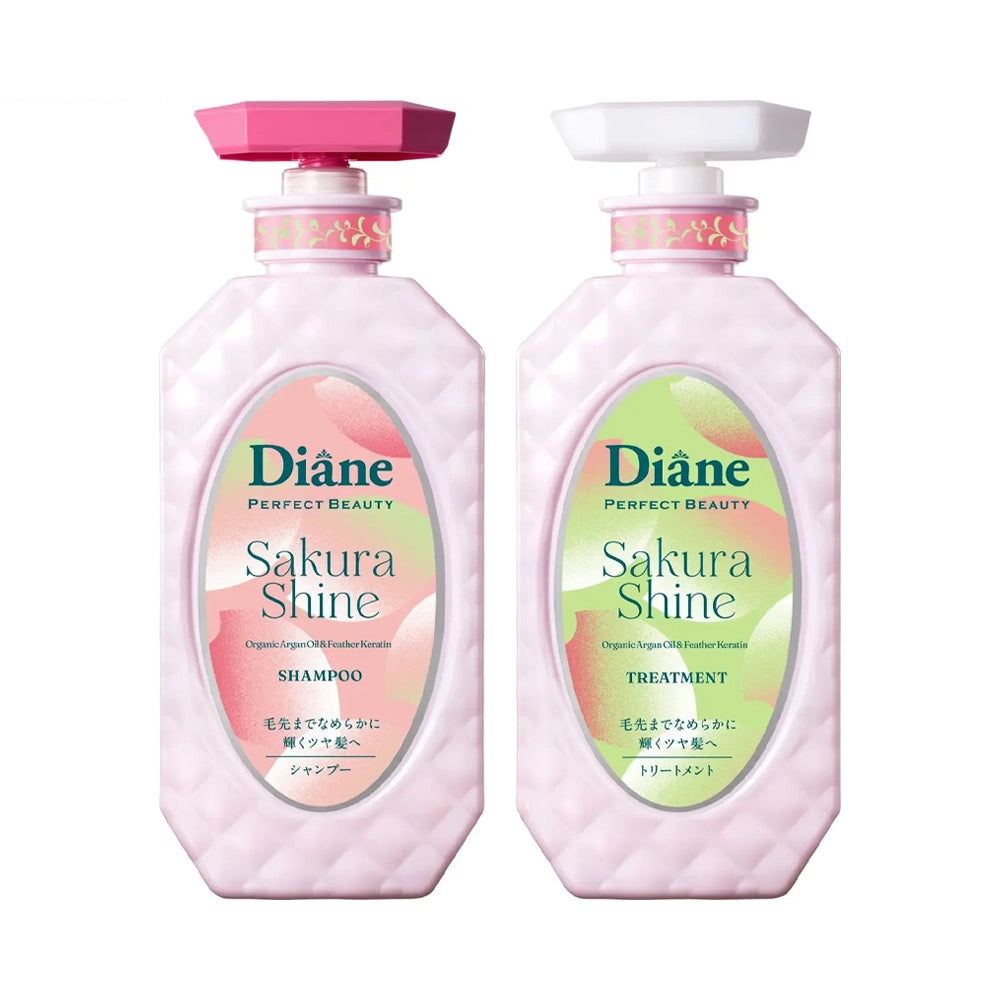 Diane Perfect Beauty Sakura Shine Repair Shampoo & Treatment Set