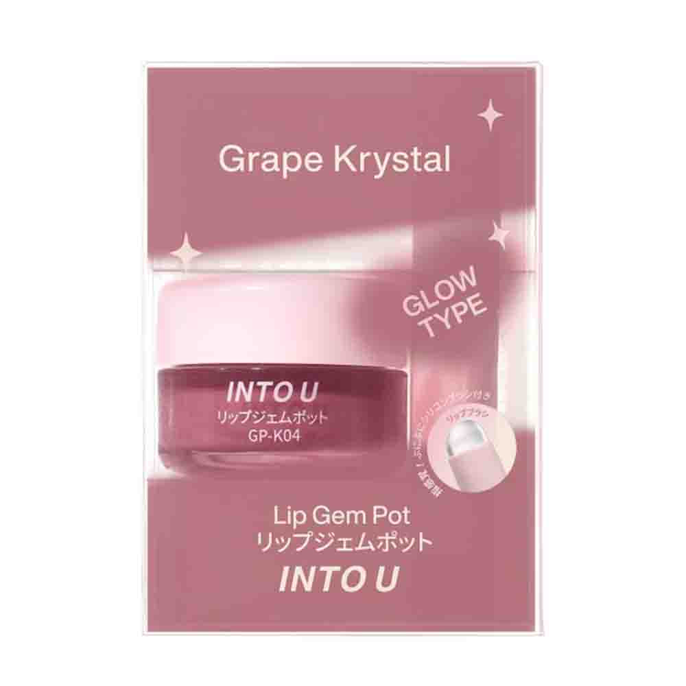 INTO U Lip Gem Pot – GP-K04 Grape Krystal (Glow Type)