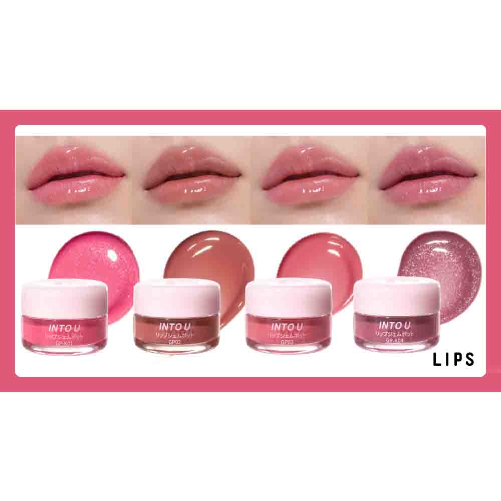 INTO U Lip Gem Pot – GP-K04 Grape Krystal (Glow Type)