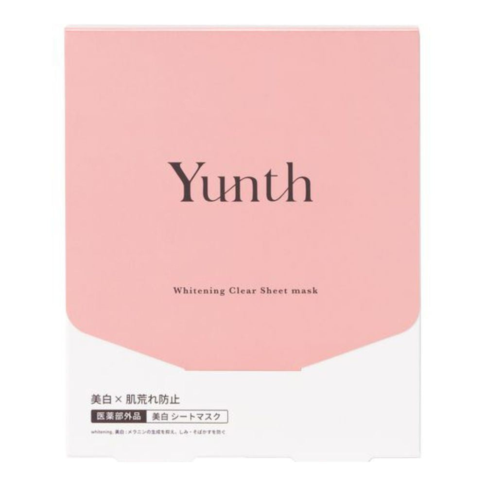 Yunth Whitening Clear Sheet Mask 6Pieces