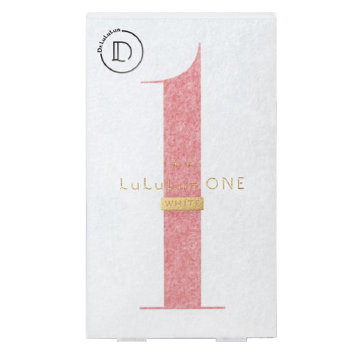LULULUN ONE WHITE Face Mask  5sheets