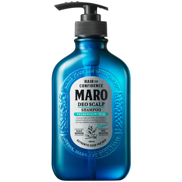 MARO Deodorant Scalp Cool Shampoo (For Men) 400ml