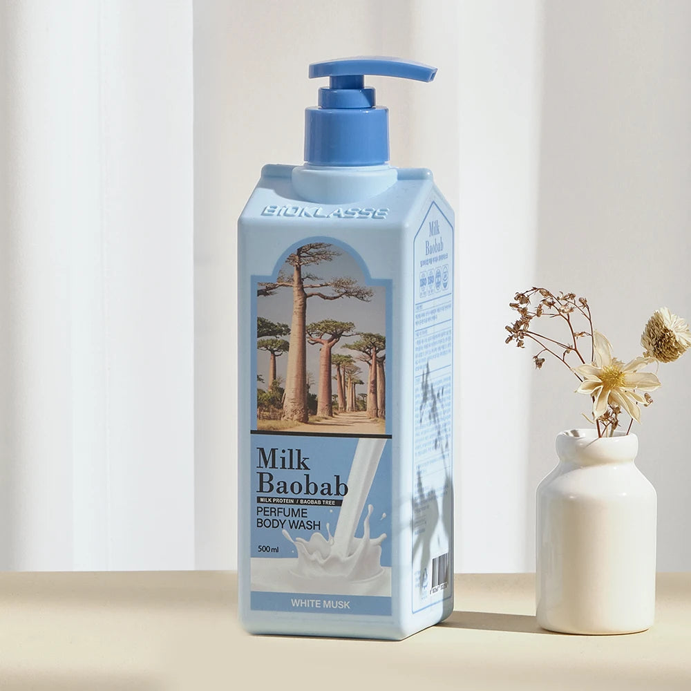 Milk Baobab White Musk Perfume Body Wash 500ml