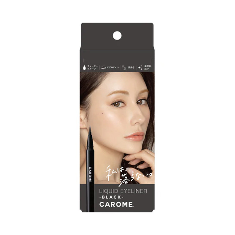 CAROME. Waterproof Liquid Eyeliner Black 0.5ml