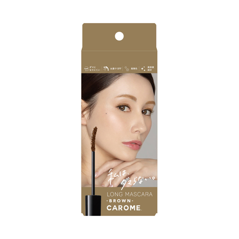 CAROME. Real Long Curling Mascara Brown 6ml