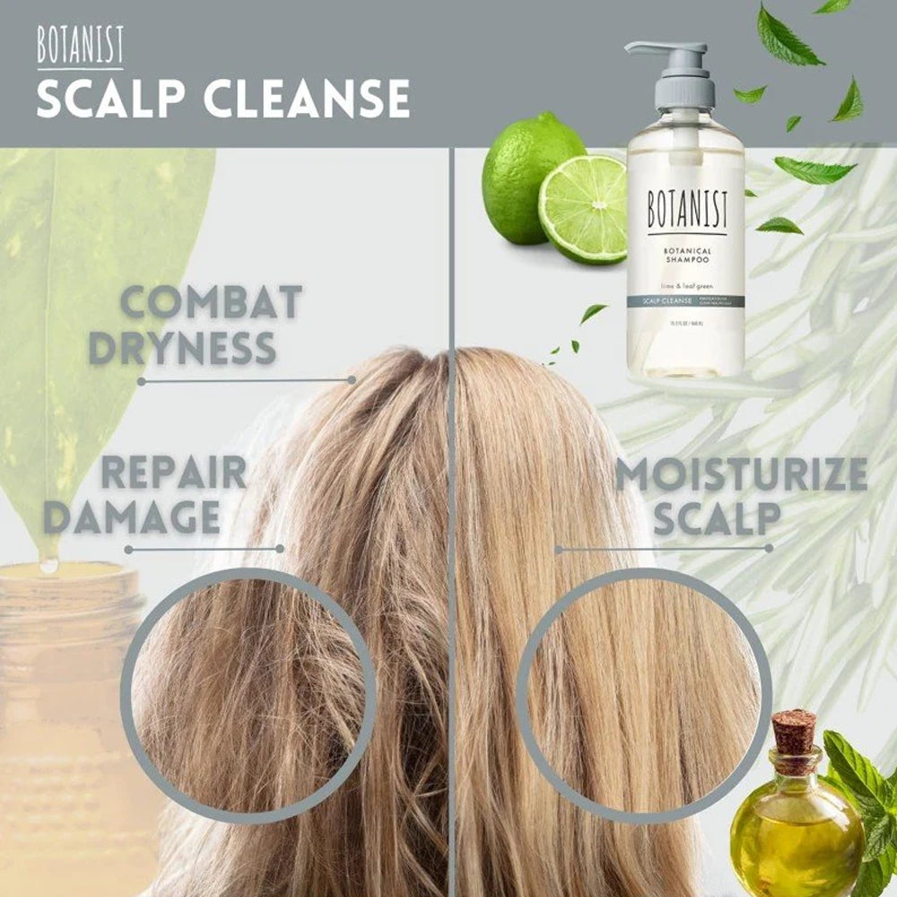 BOTANIST Botanical Bounty Volume Shampoo - Lime & Leaf Green 460ml