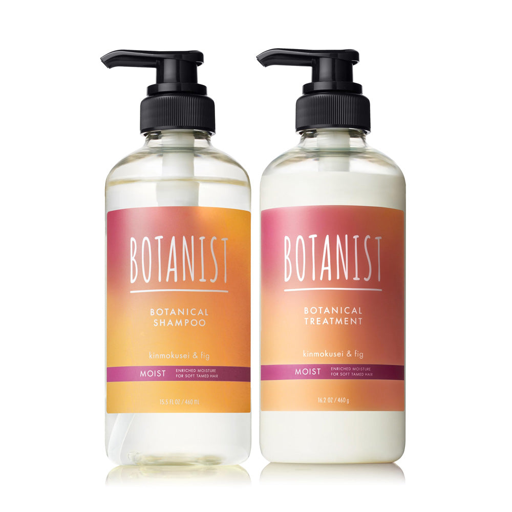 [Limited Set]BOTANIST Botanical Hair Care Set Moist (Osmanthus & Fig Scent) 460ml + 460ml